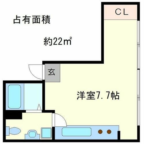 伸幸ビルの間取り