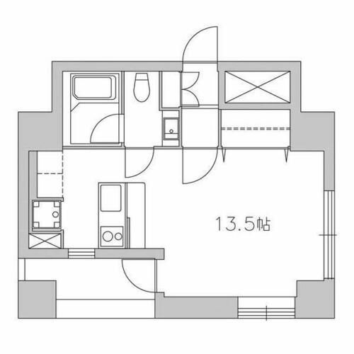 愛知県名古屋市名東区上社3丁目(マンション)の賃貸物件の間取り