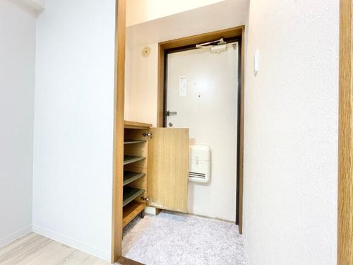 サンシャインガーデンAの玄関