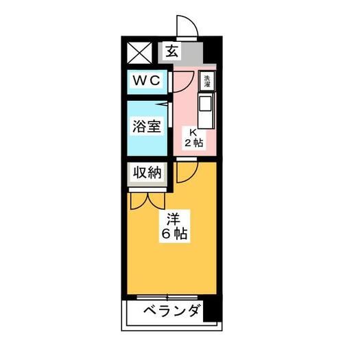 アーバンドエル豊岡の間取り
