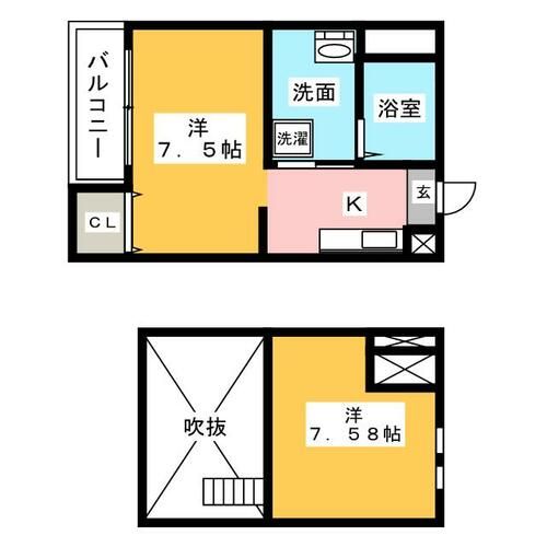 メリュートの間取り