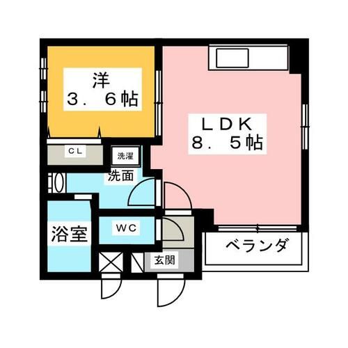 SWISH Gardenの間取り