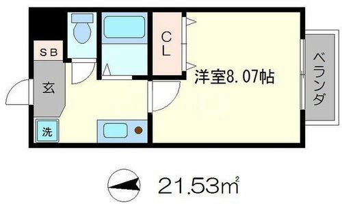 ジョヴィアルⅡの間取り