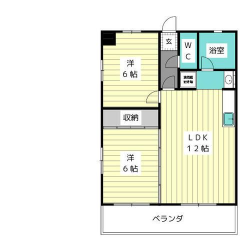 グリーン西山の間取り