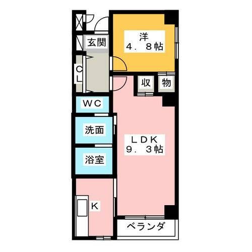 ホープAの間取り