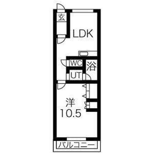 メゾン一社の間取り