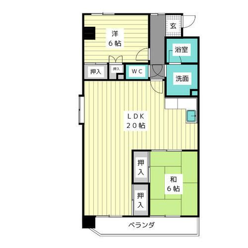 ユニーブル西山の間取り