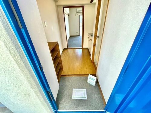 スカイブルー80の玄関