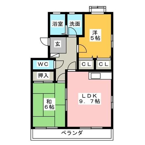 リトルアイランドの間取り