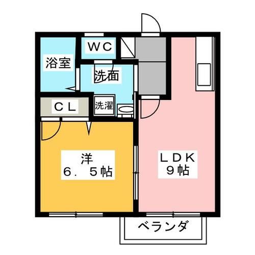 グローリーハイツの間取り