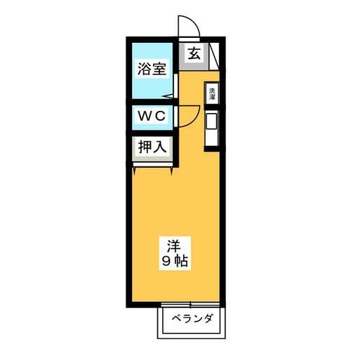 ホワイトメゾン高御堂の間取り