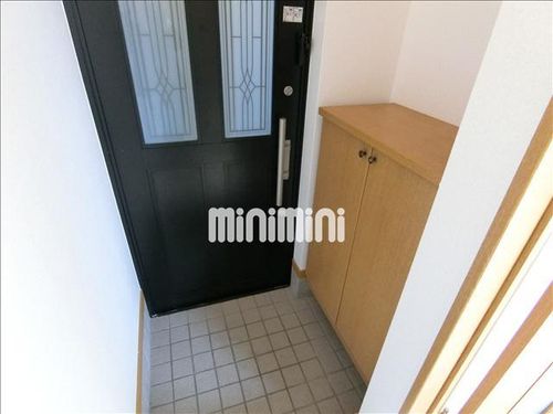 ソレイユⅡの玄関