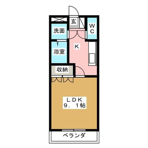アイリスの間取り