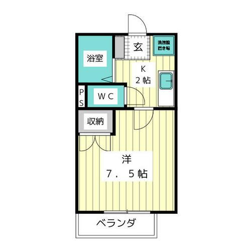 ブラン南山の間取り