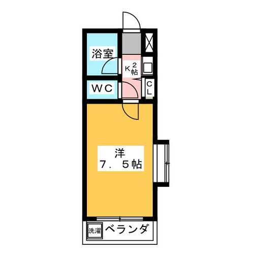 水神パークハイツの間取り