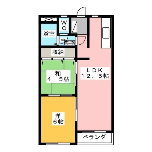 コーポ鈴木の間取り