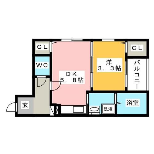 カーサルピナスティーアールの間取り