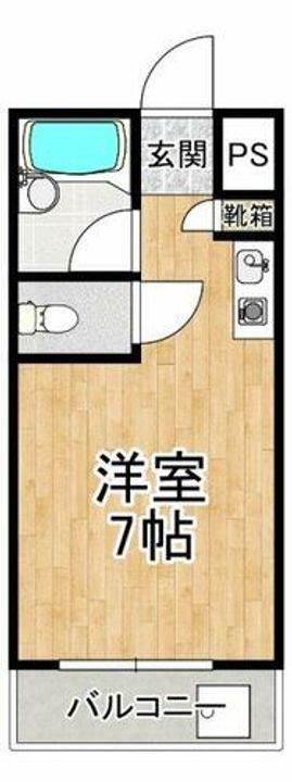スカイ南花台の間取り