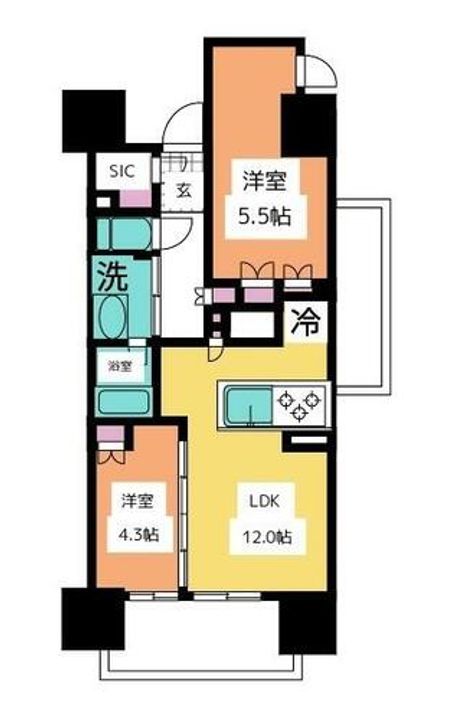 オーパスレジデンス名古屋ステーションの間取り