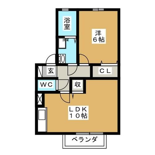 プリメゾンフーガの間取り