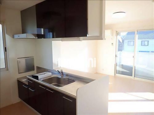 リヴェールふたご B棟のキッチン