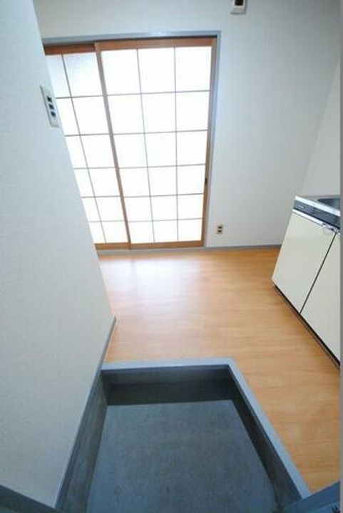 フォーブル吉田の玄関