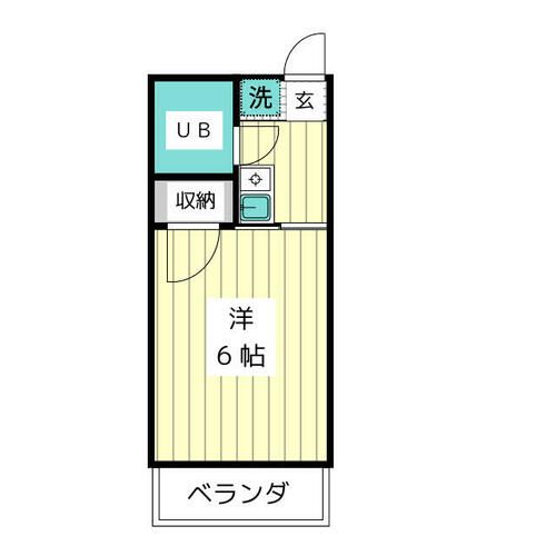 ハウスグリーンヒルの間取り
