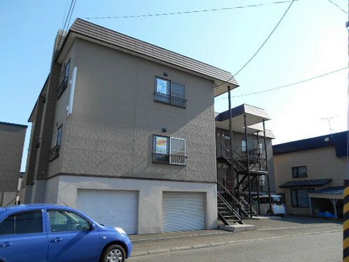 北信ハイツA205の玄関