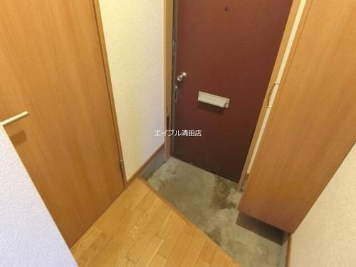 北信ハイツA205の玄関