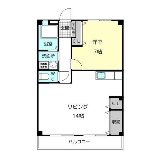 いせやハイツの間取り