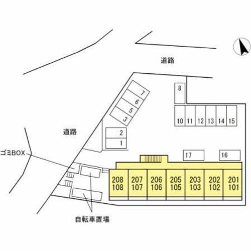 T.メルヘン107の地図