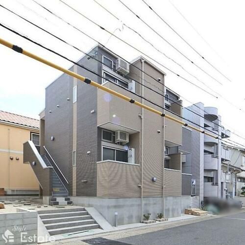 愛知県名古屋市名東区宝が丘(アパート)の賃貸物件の外観