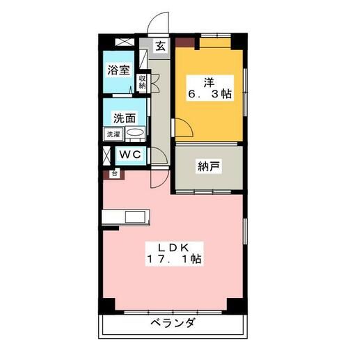 にしの台ヒルズの間取り