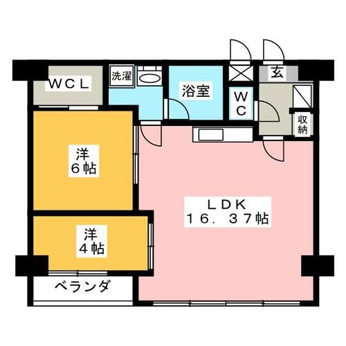 S-FORT乙川の間取り