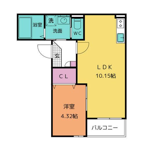 Jack yurakuⅠの間取り