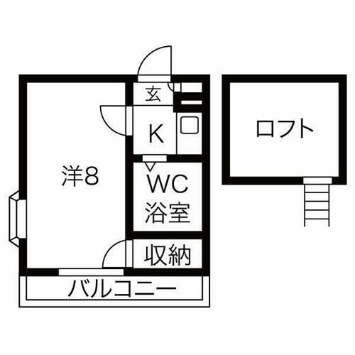 ソフィア ブランシェ201の間取り