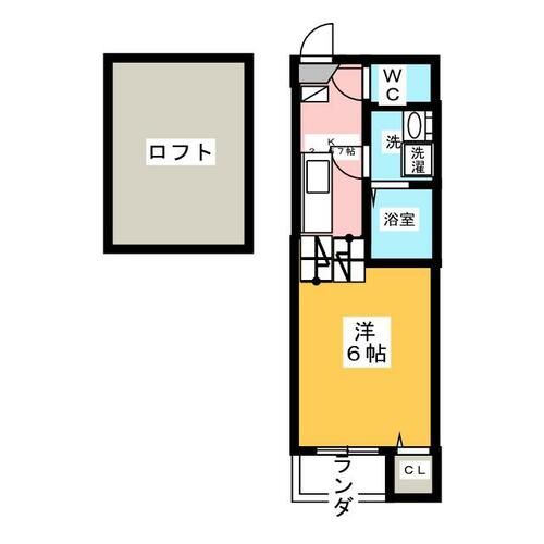BLUE GARDENの間取り