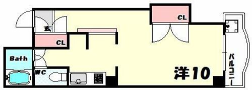 ダフネ二番館の間取り