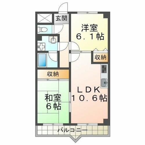 ルナポリスの間取り