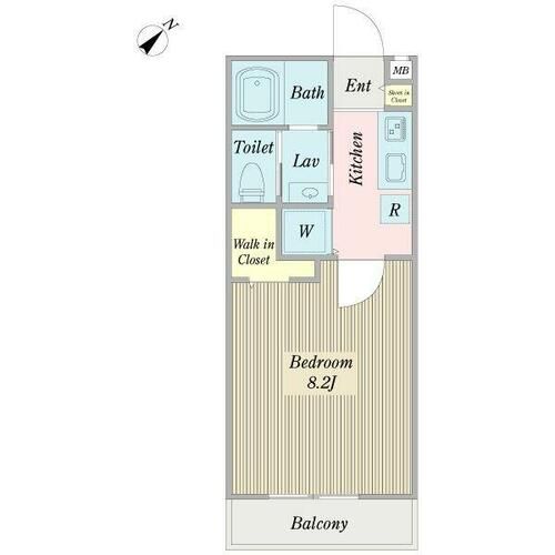 クレアの間取り