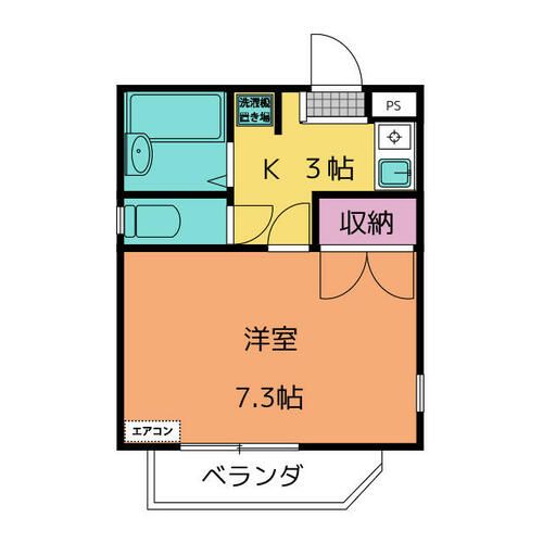 チャールストンハウスの間取り