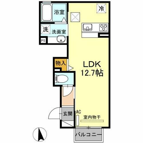サニービレッジⅡの間取り