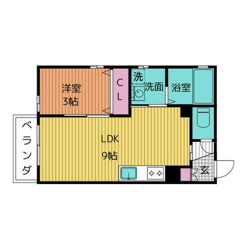 Infina春日井202の間取り