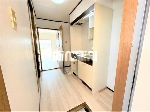 マイルーム稗田の玄関