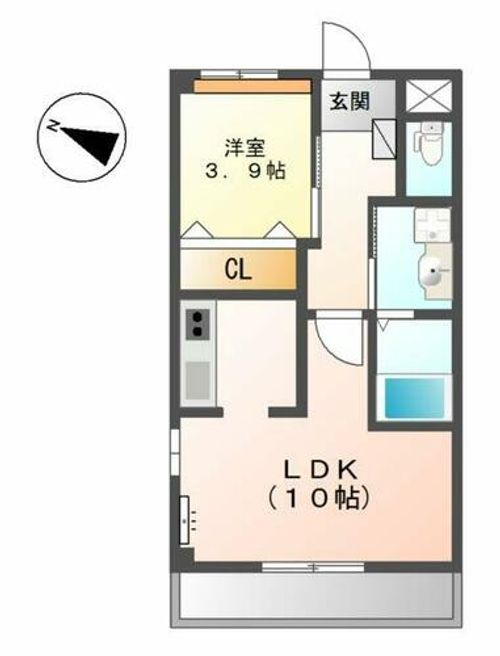 花水木Ⅱの間取り