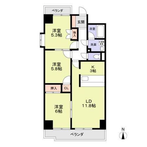 ITOH壱番館の間取り