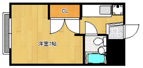 Oasis金山102の間取り