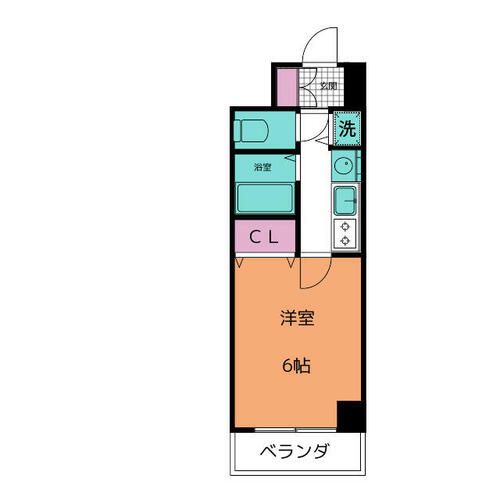 プレサンス泉シティアークの間取り