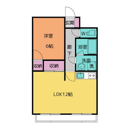 グリーンヒル岡弥の間取り
