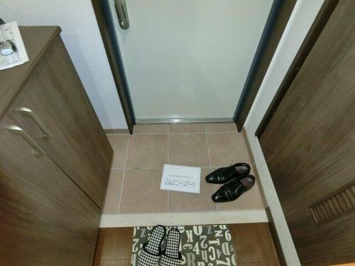 ベリーウェル阿倍野の玄関